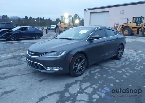 2015 Chrysler 200 Limited from USA, damaged, VIN 1C3CCCABXFN568374